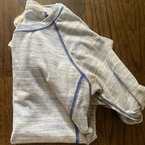Kid's blue long sleeved shirt